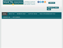 Tablet Screenshot of nvcnetwork.org